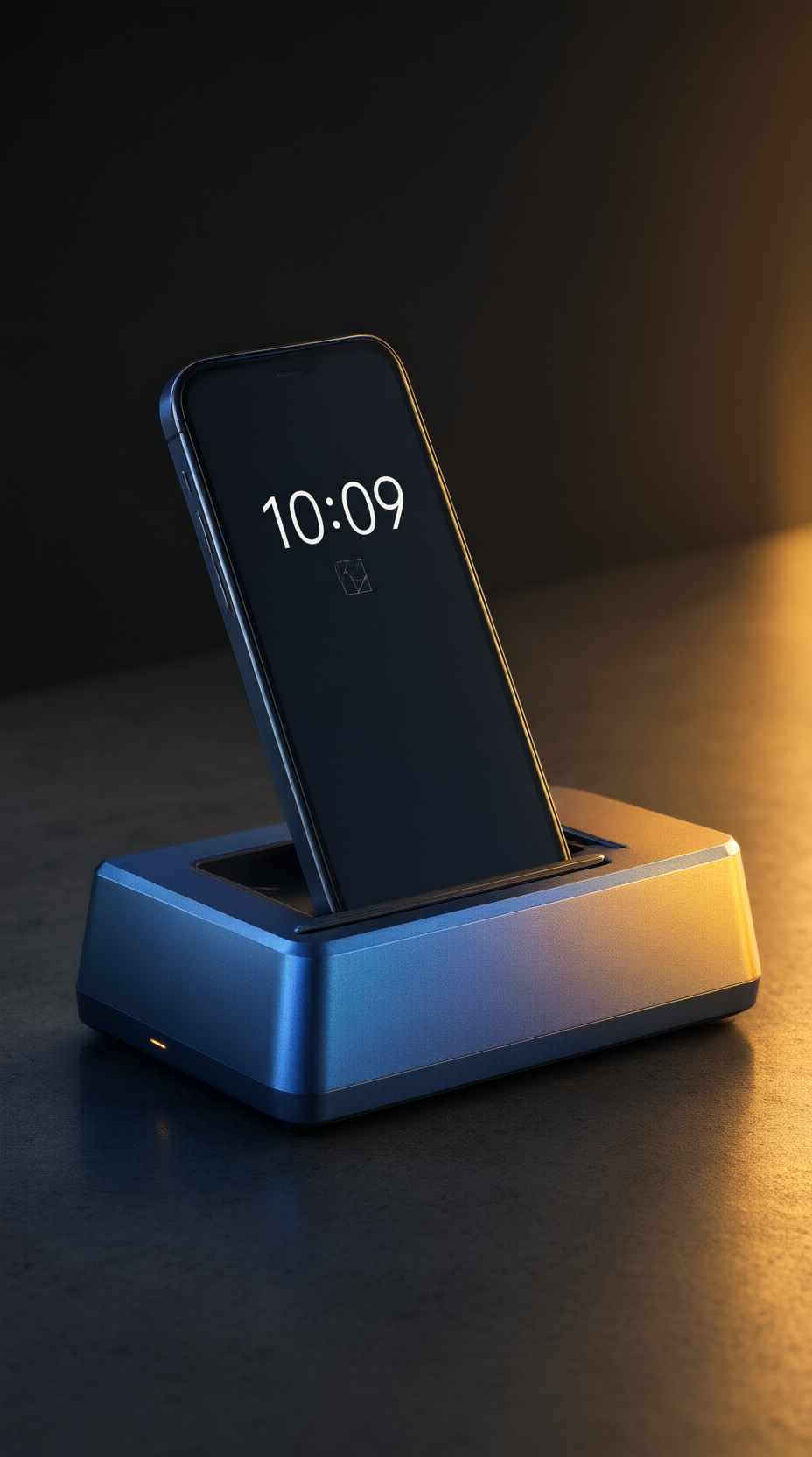 Aurora Desk Dock on a desk