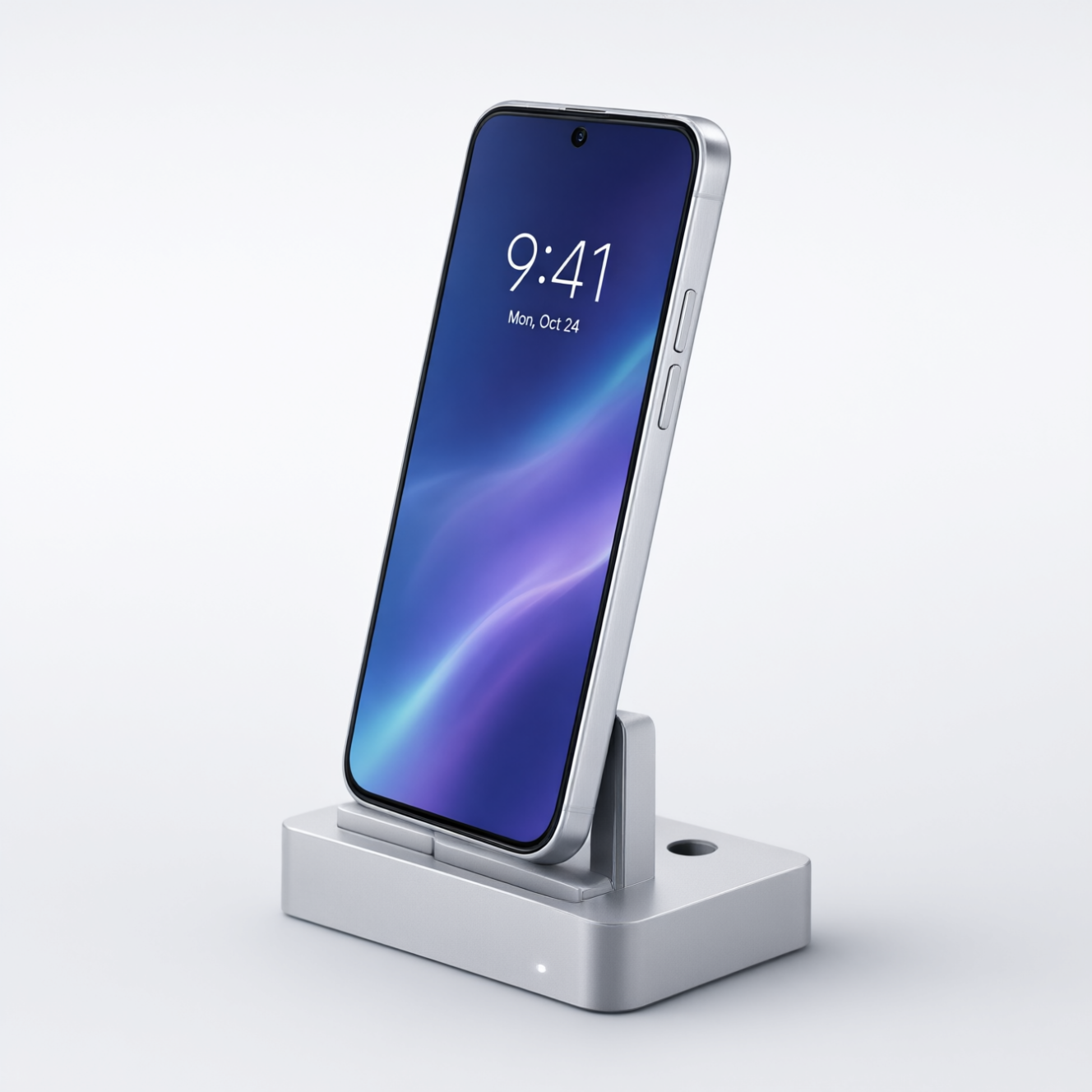 Phone docked